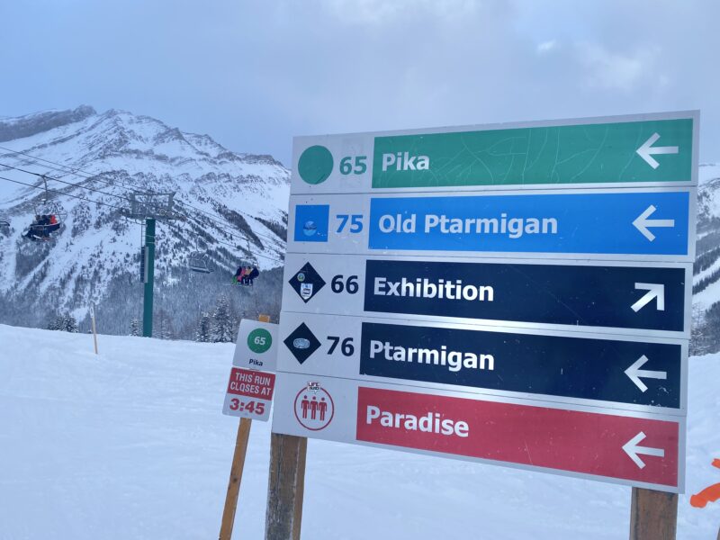 Richardson's Ridge opening day in Lake Louise. Image © PlanetSKI